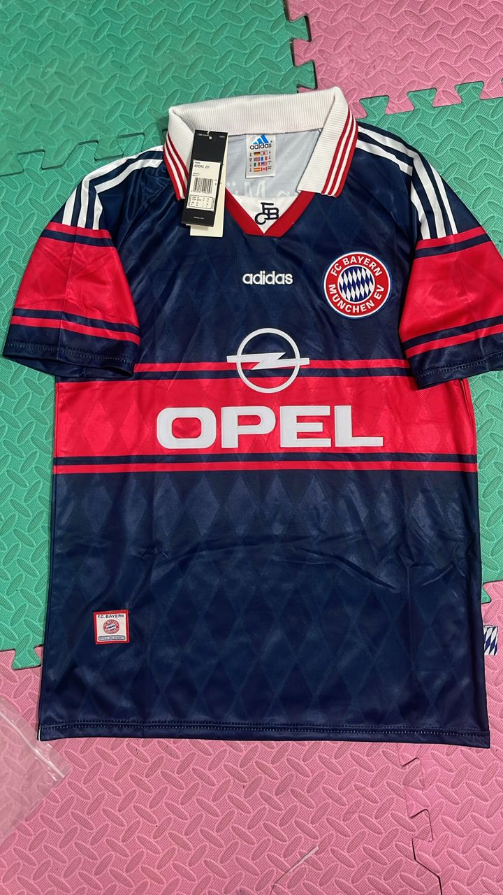 Lothar MatthÀus Bayern Munich Retro 1997/99 Jersey Trikot