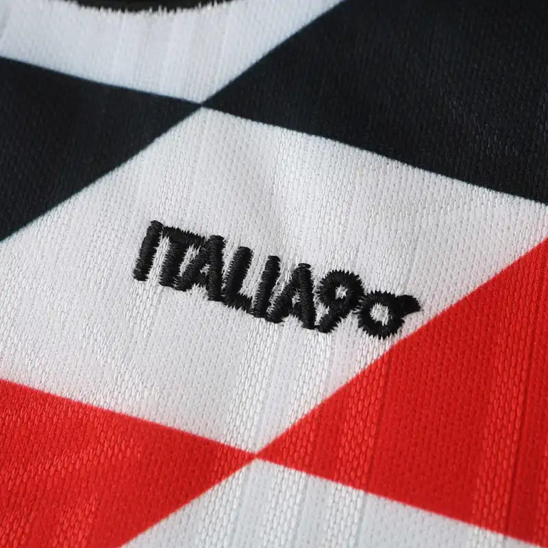 Andreas Brehme Germany Deutschland Retro 1990 World Cup Jersey - Deutschland Retro-Trikot WM 1990 Soccer Shirt