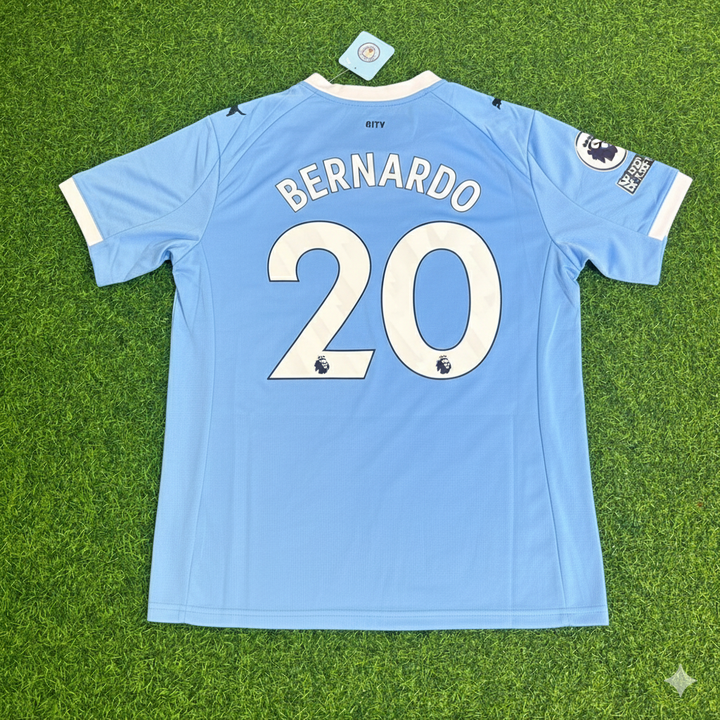 Bernardo Silva 20- Manchester City Home New Season 2026 Jersey Trikot Maillot Soccer Shirt