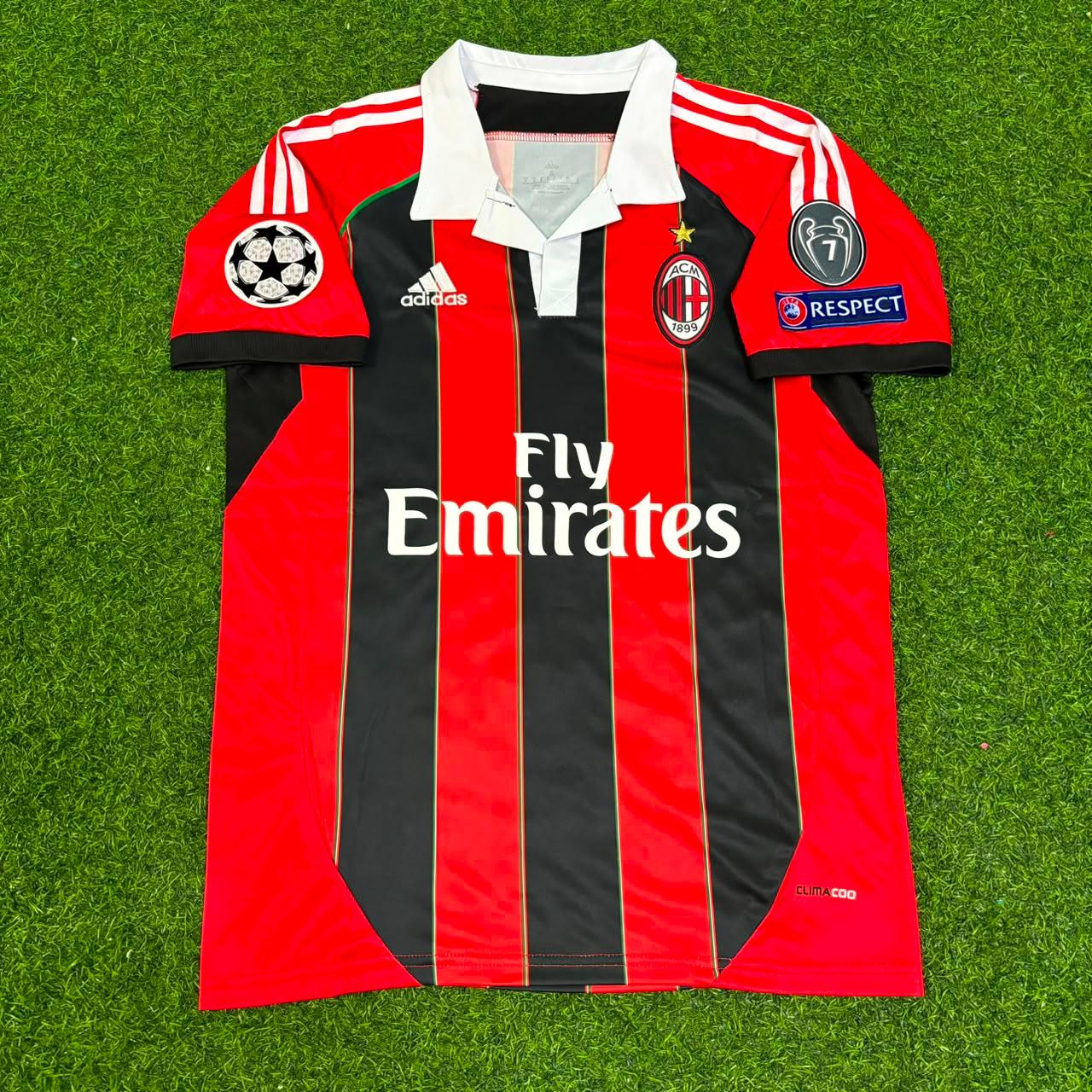 Bojan Krkic – AC Milan 2012/13 Home Retro Kit Jersey – | Trikot | Maillot Soccer Shirt