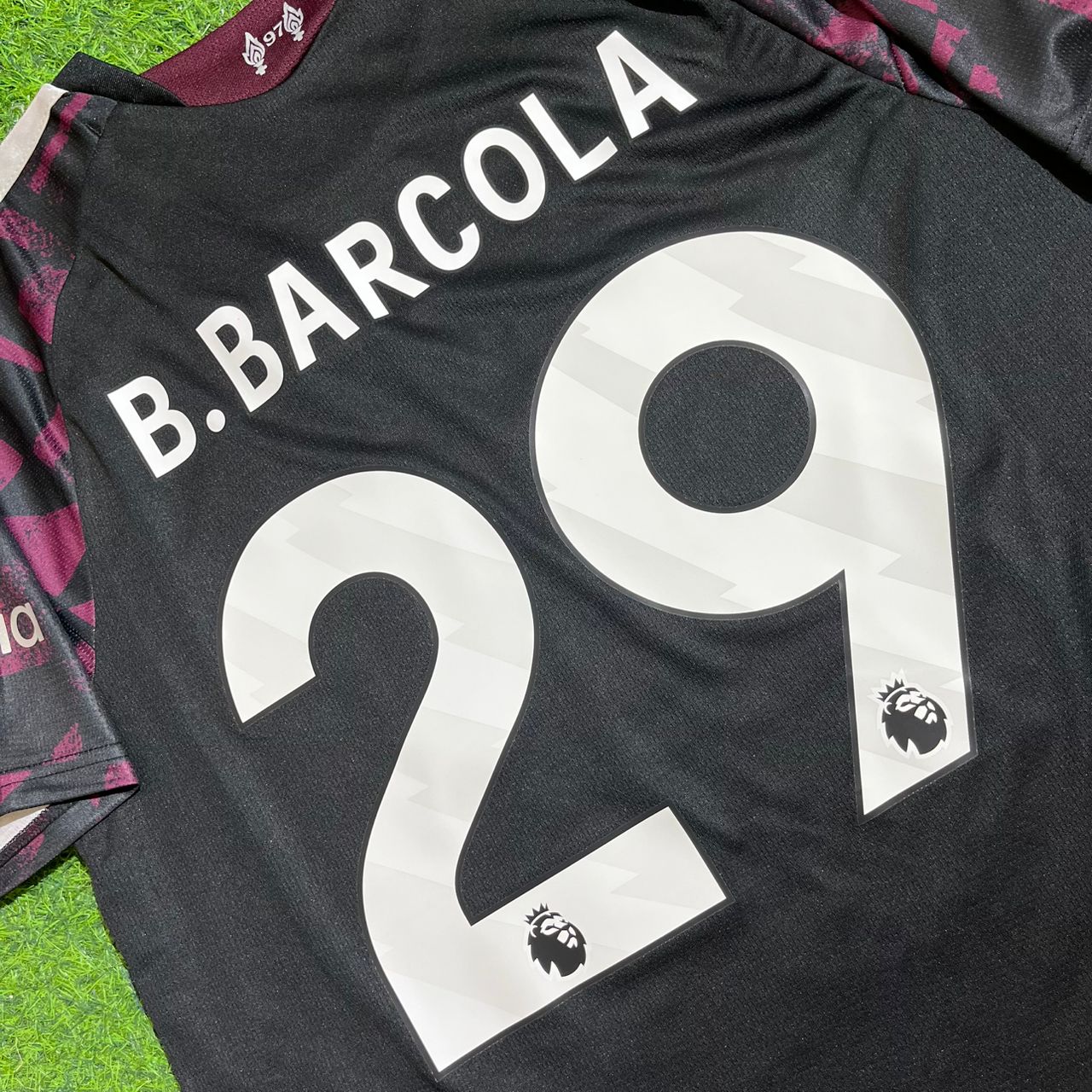 Bradley Barcola #29 Liverpool 2026/2027 New Season Third Football Jersey Kit