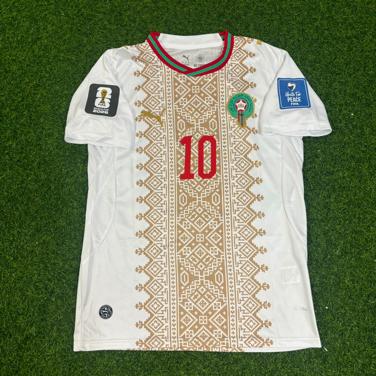 Brahim Diaz Morocco 2026 World Cup Away Football Jersey