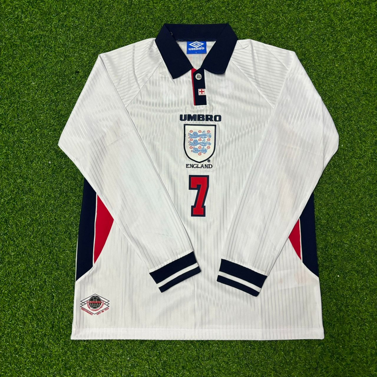 Bukayo Saka England World Cup Long Sleeve Football Jersey