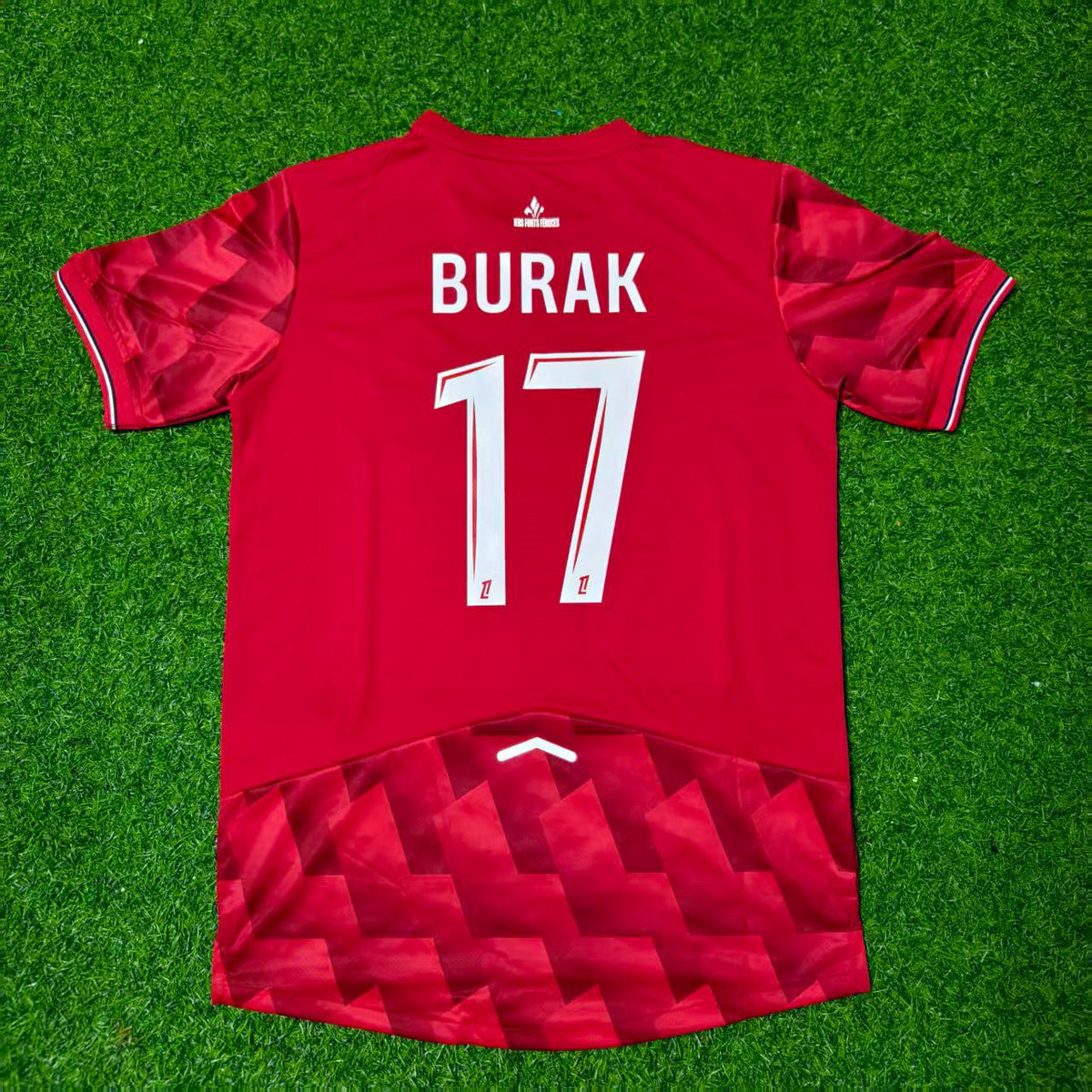Burak Yilmaz #17 LOSC Lille Home Football Retro Jersey