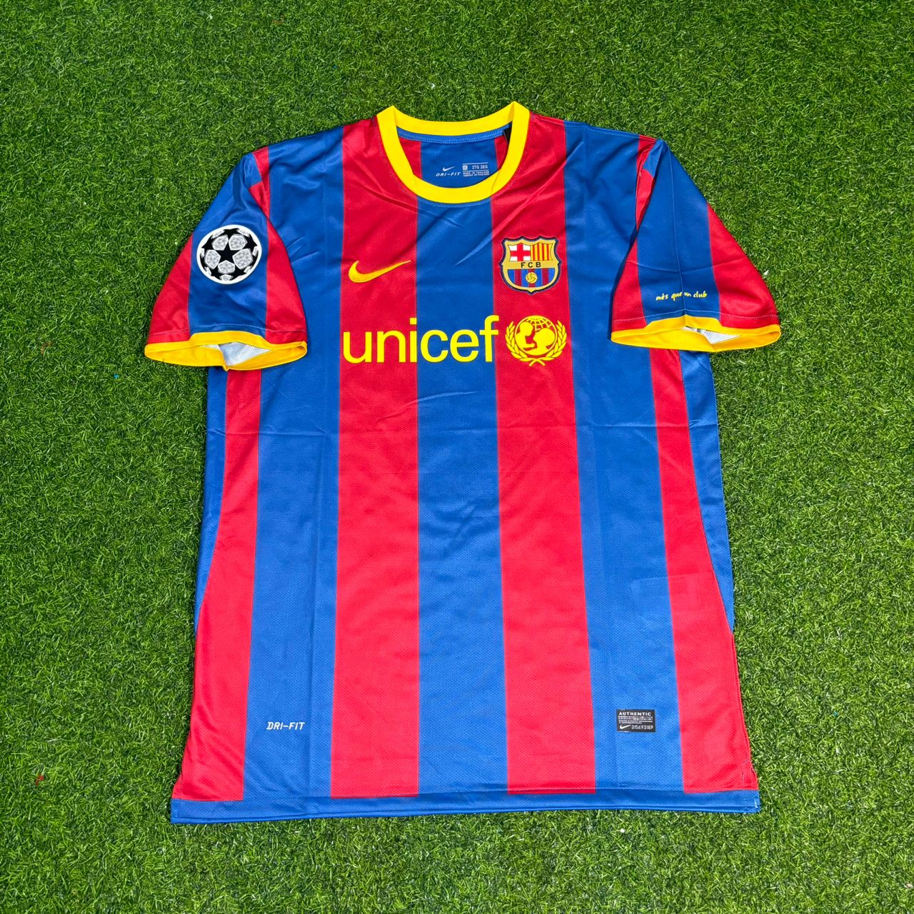 Carles Puyol Barcelona 2010 2011 Jersey Trikot Soccer Shirt