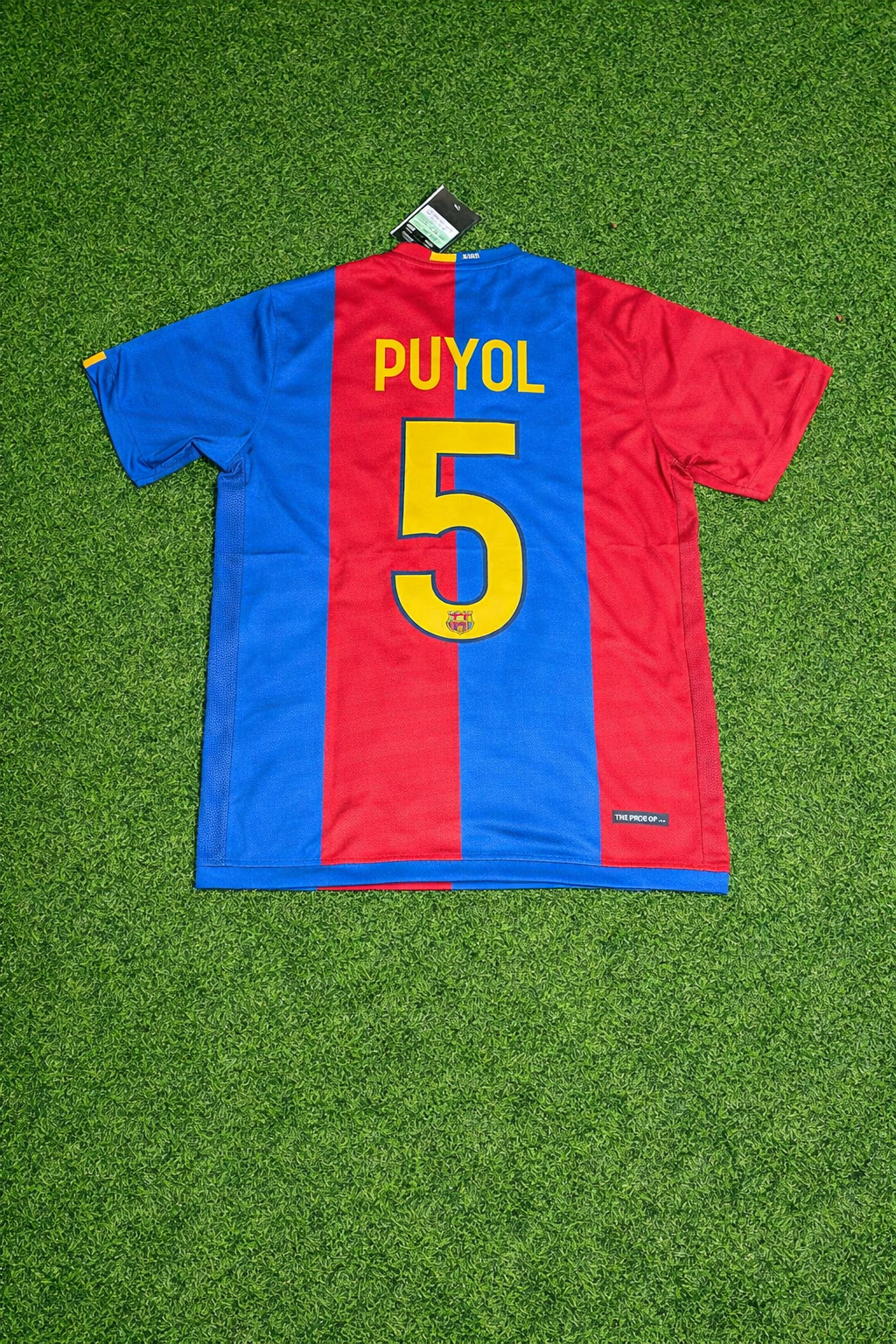Carles Puyol Barcelona 2006/2007 Heim-Retro-Fußballtrikot