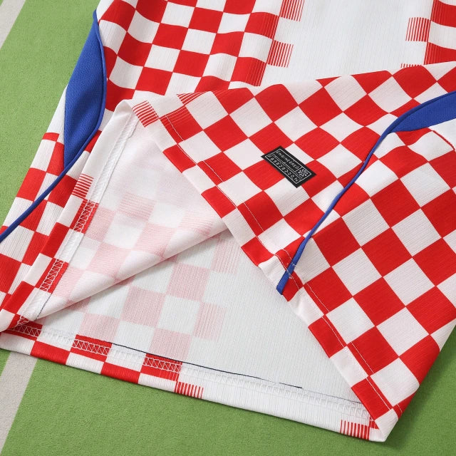 Croatia 2026 World Cup Kids Football White Jersey Kit Trikot Maillot