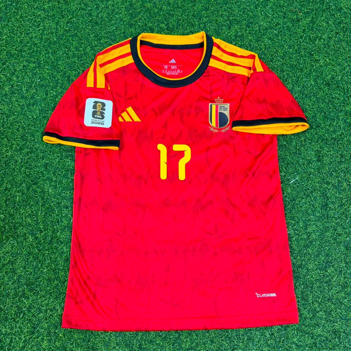 Charles De Ketelaere Belgique Belgien Belgie 2026 World Cup Jersey
