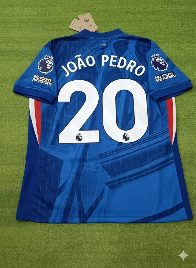 João Pedro Chelsea 2026 Home Blue Jersey Maillot Trikot Maglia Soccer Short