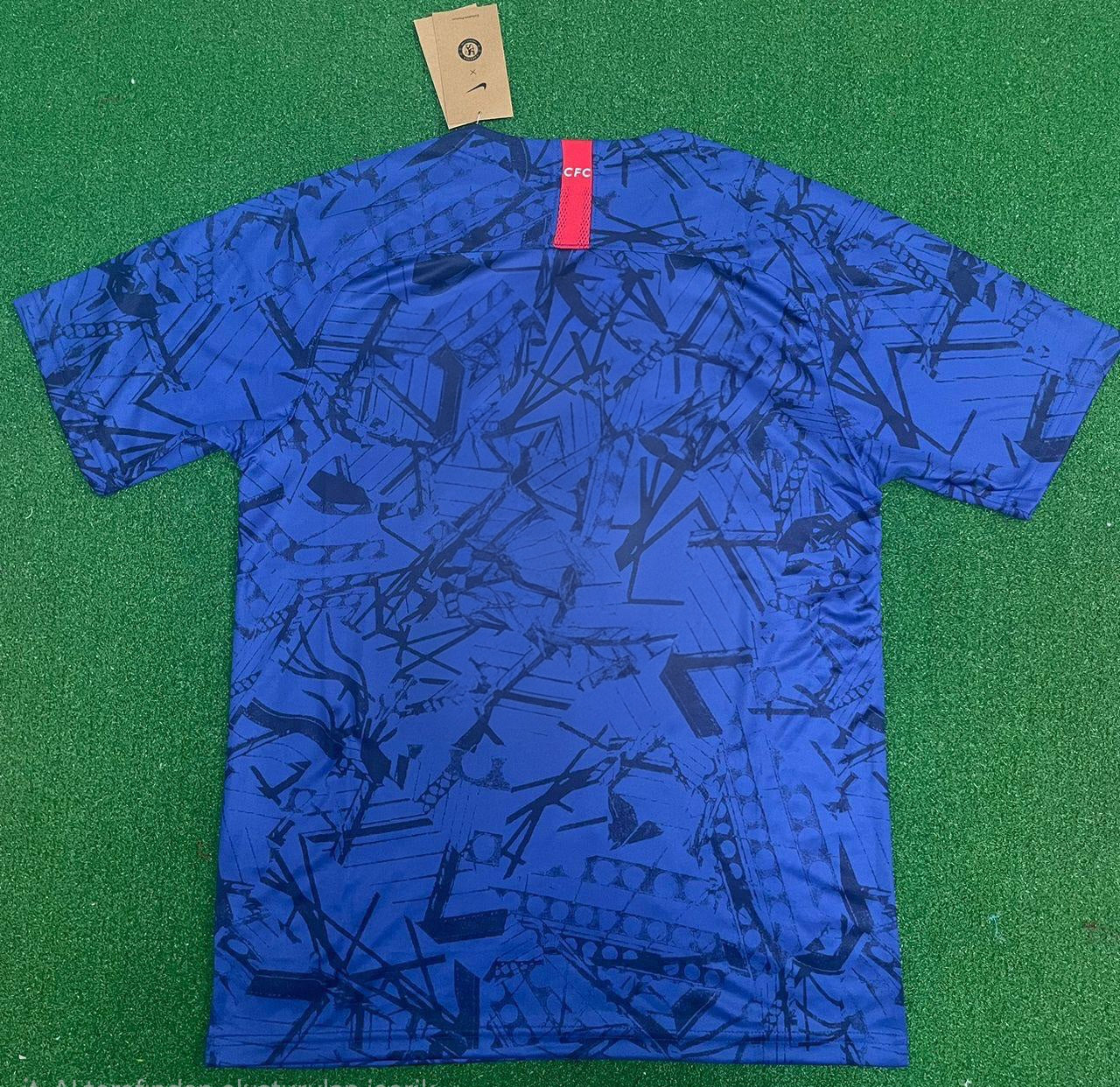 Chelsea FC 2019 2020 Blue Retro Kit Jersey Trikot Maglia Maillot Soccer Shirt