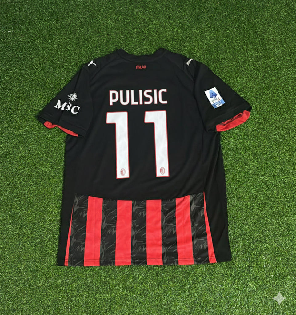 Christian Pulisic Ac Milan New Season Jersey Trikot Maillot
