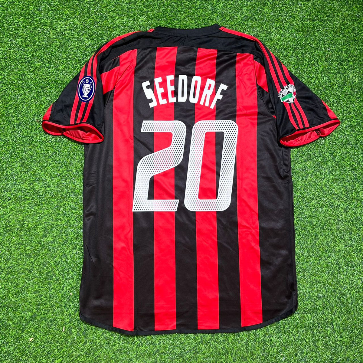Clarence Seedorf #20 AC Milan 2003 2004 Home Retro Jersey