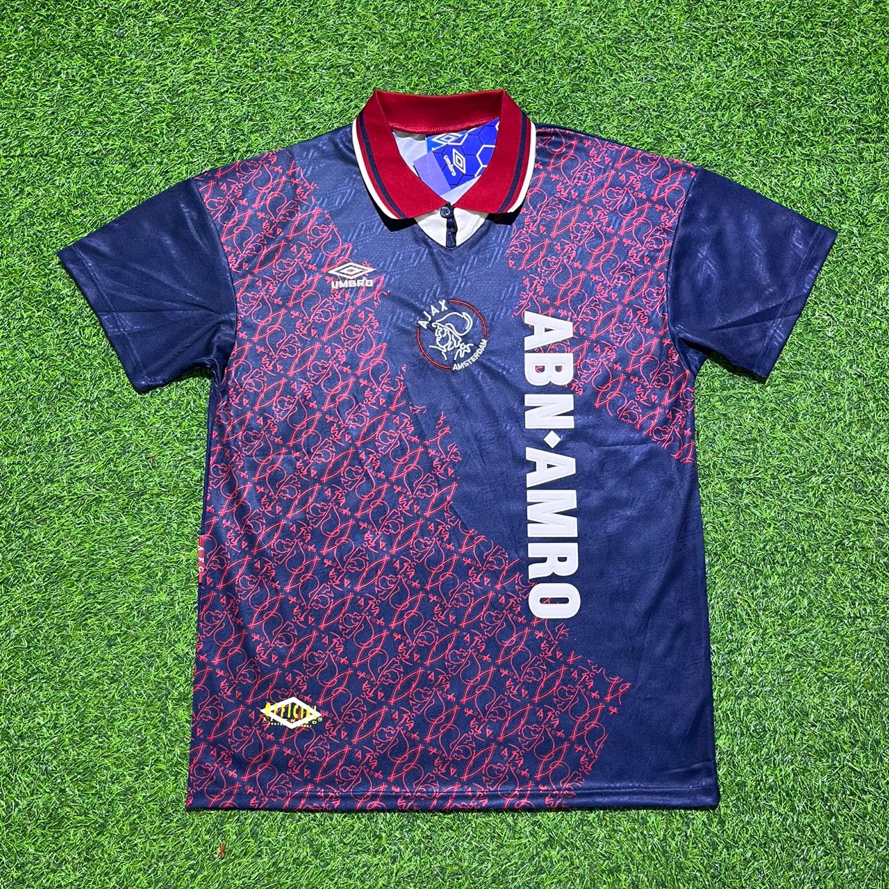 Clarence Seedorf #6 Ajax 1994 1995 Champions League Away Retro Jersey