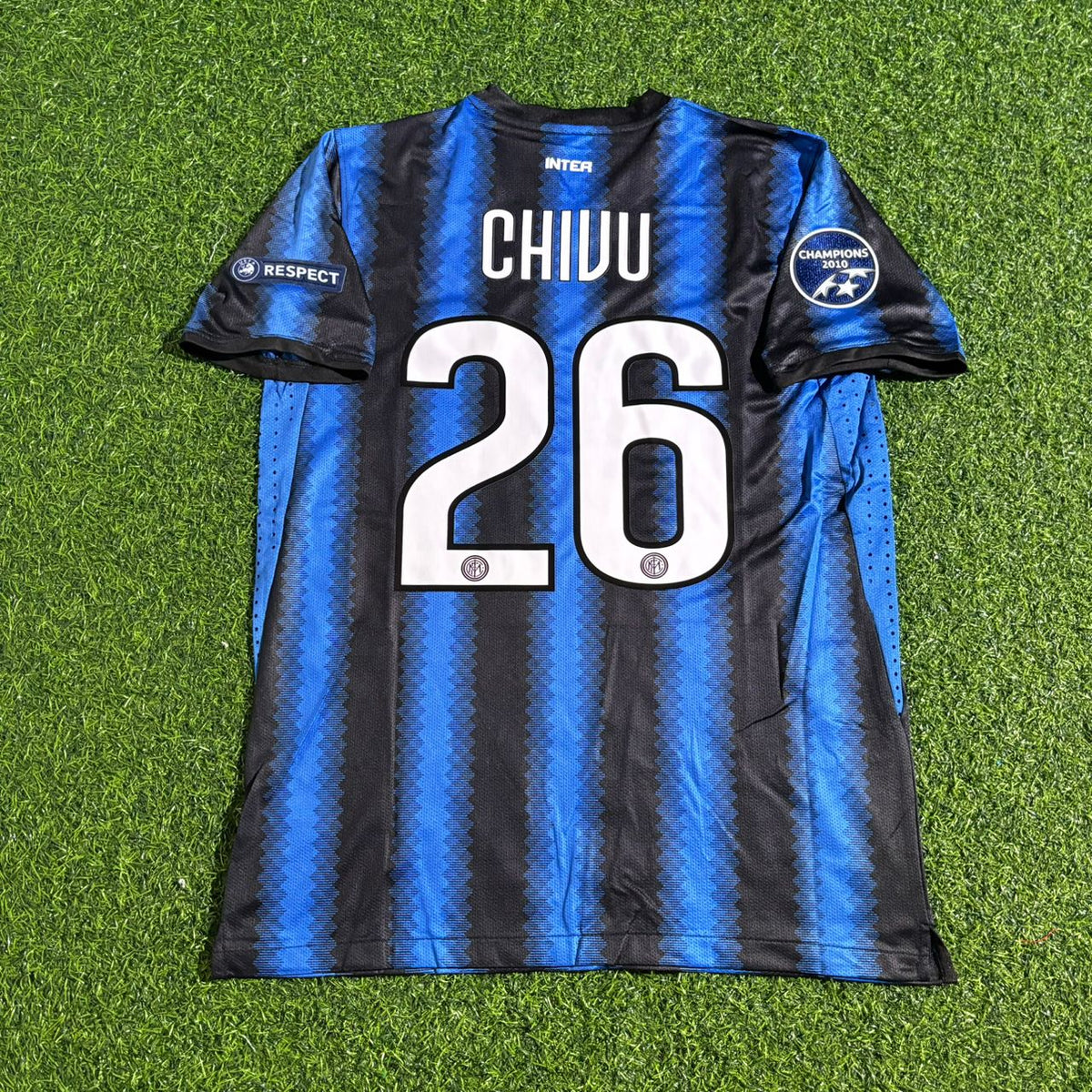 Cristian Chivu Inter 2011-2012 Football Jersey