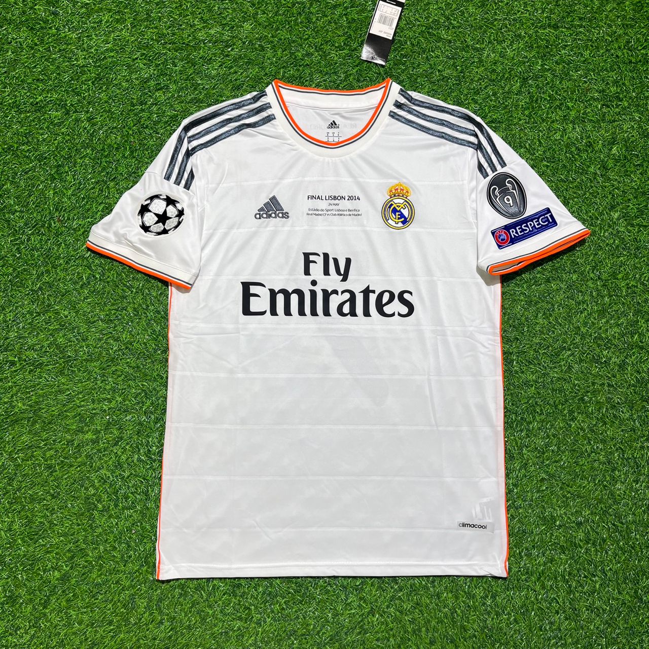 Cristiano Ronaldo 7- Real 2014 CL FINAL Jersey Soccer Shirt