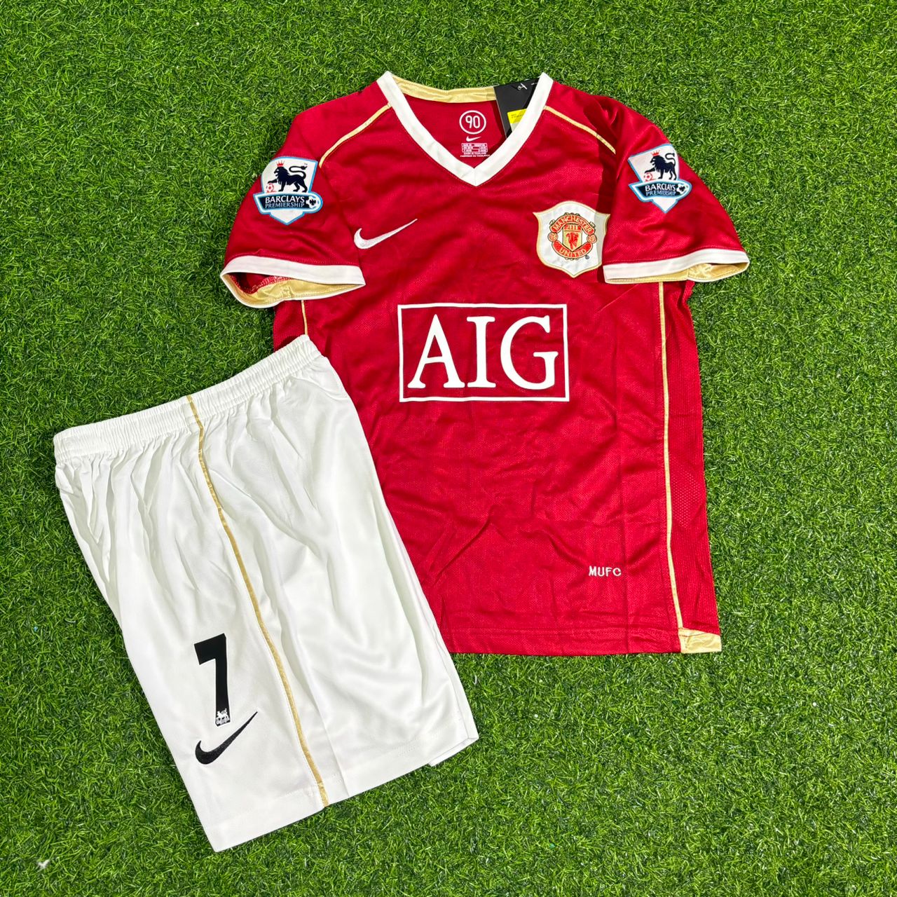 Cristiano Ronaldo Manchester United 2006-2007 Heimtrikot Kinder