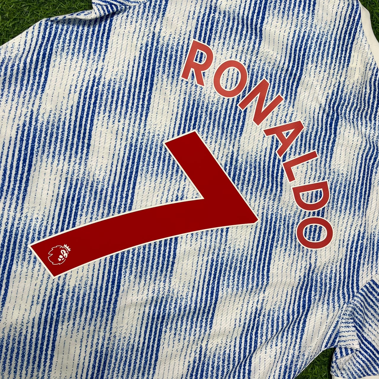 Cristiano Ronaldo Manchester United 2021-2022 Final Season Away Retro Football Jersey