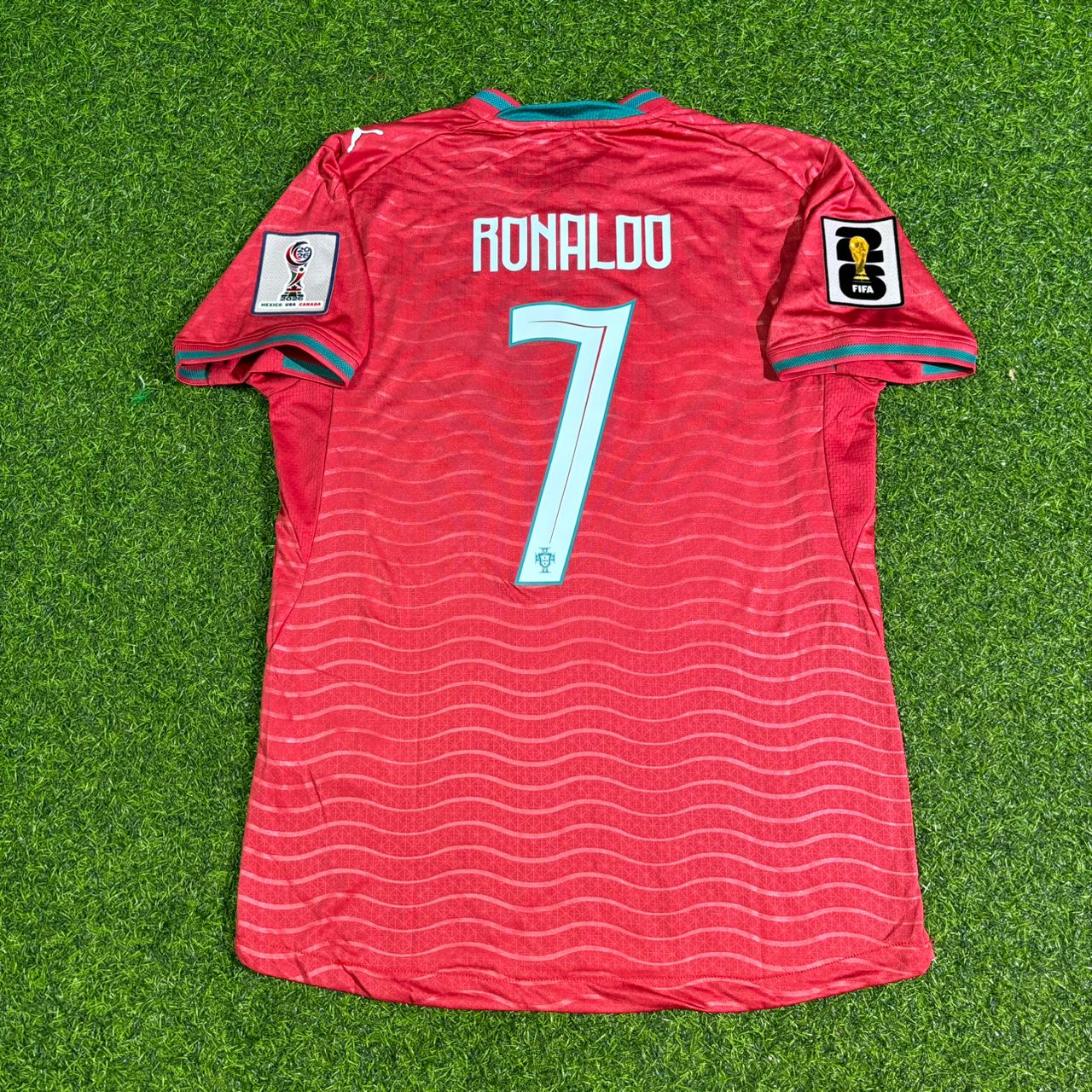 Cristiano Ronaldo Portugal 2026 World Cup Red Home Football Jersey