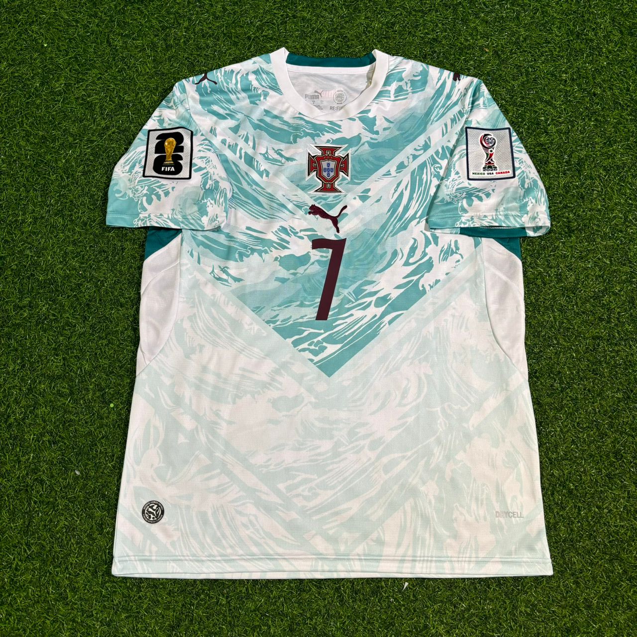 Cristiano Ronaldo Portugal 2026 World Cup White Away Football Jersey