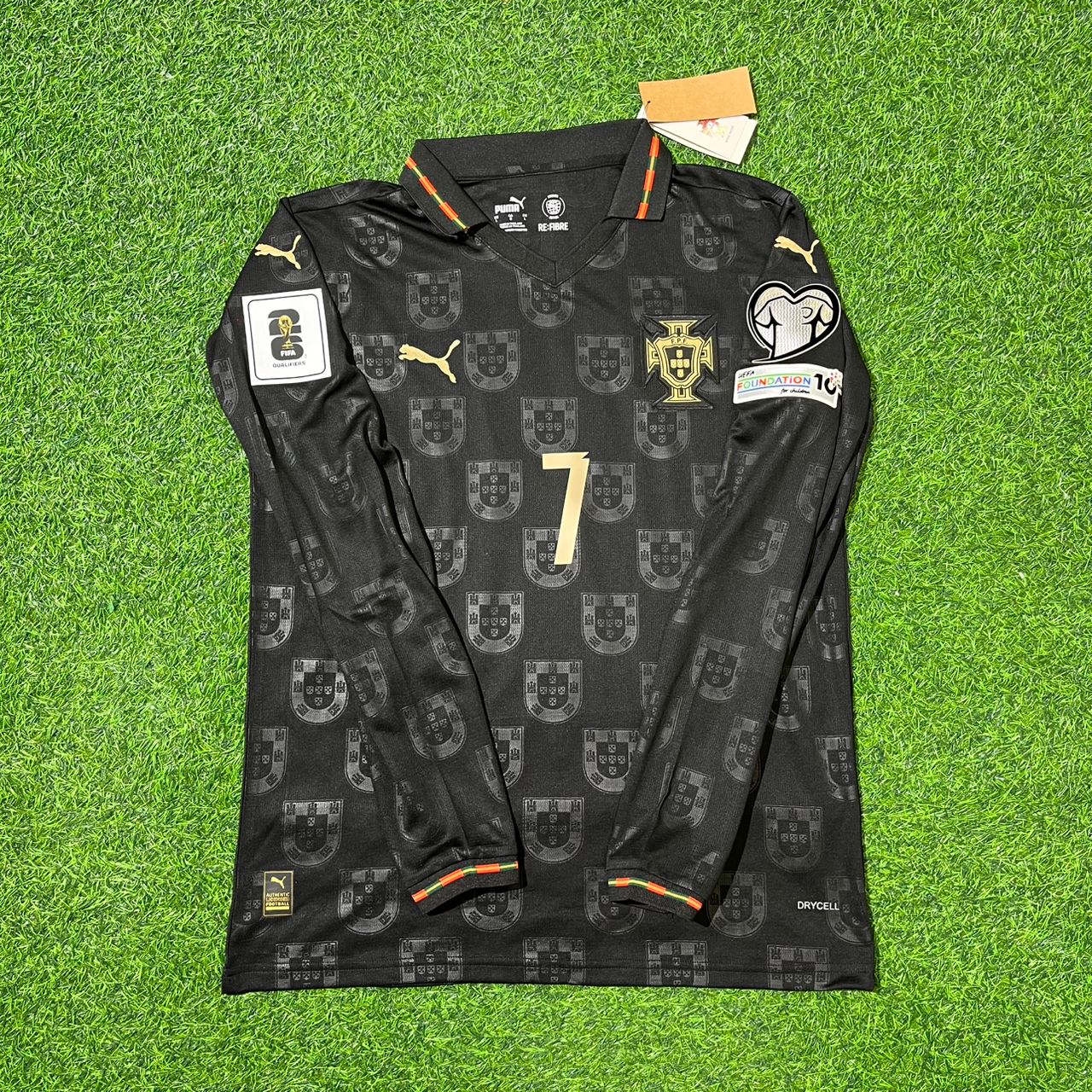 Cristiano Ronaldo Portugal 2026 World Cup Home Long Sleeve Jersey Trikot Maillot