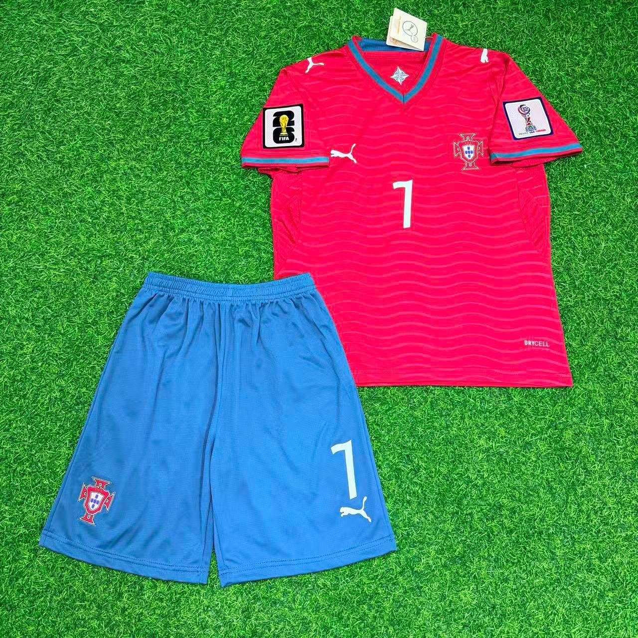 Cristiano Ronaldo Portugal 2026 World Cup Red Home Football Jersey