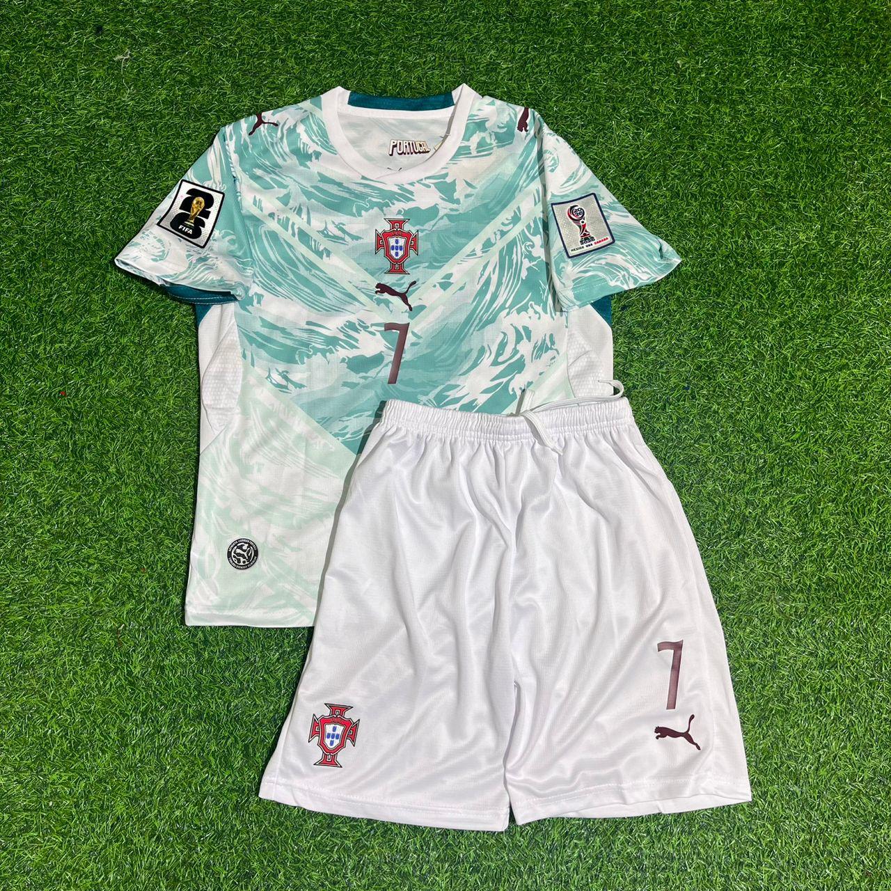 Cristiano Ronaldo Portugal 2026 World Cup White Away Football Jersey