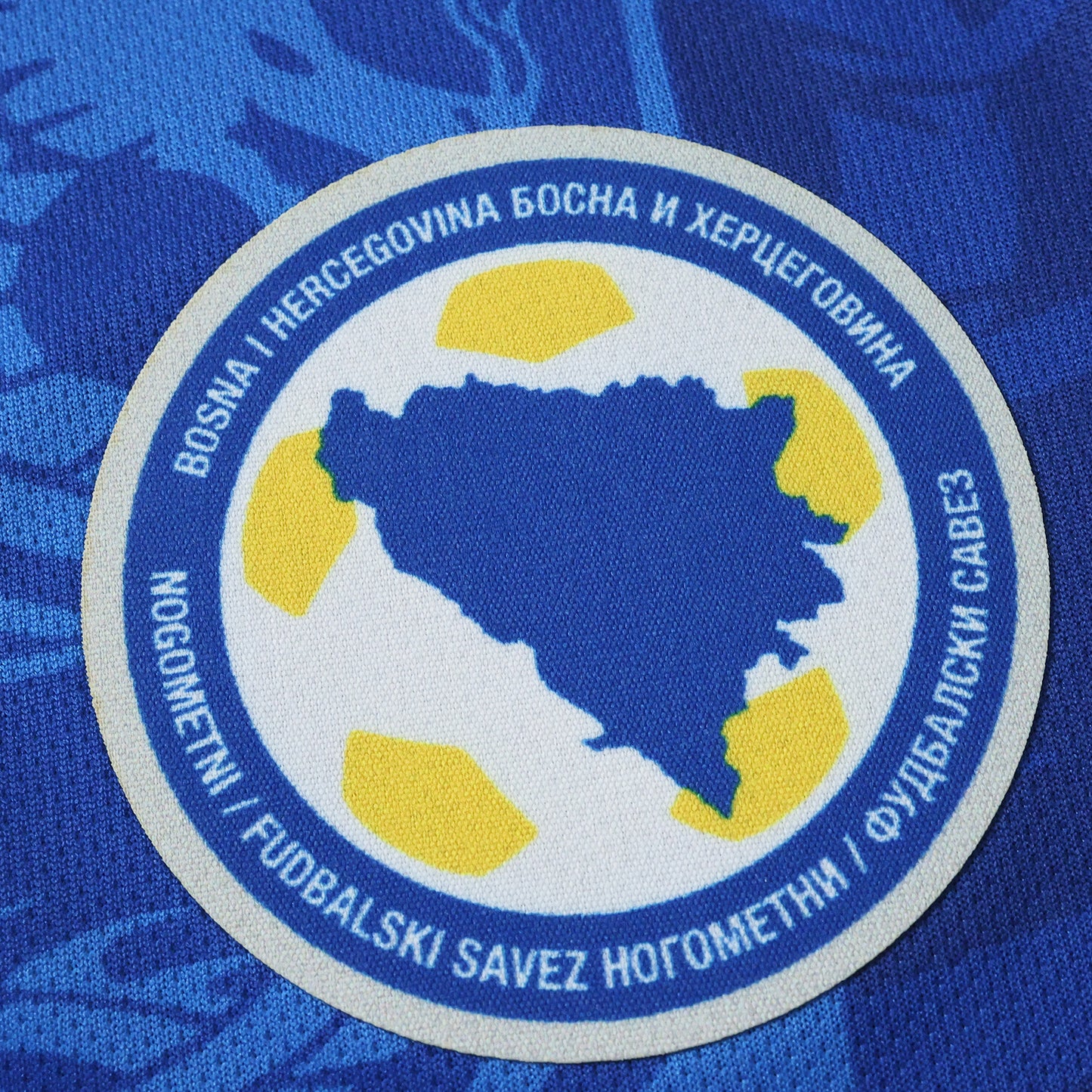 Edin Dzeko Bosnia and Herzegovina 2026 World Cup Home Football Jersey