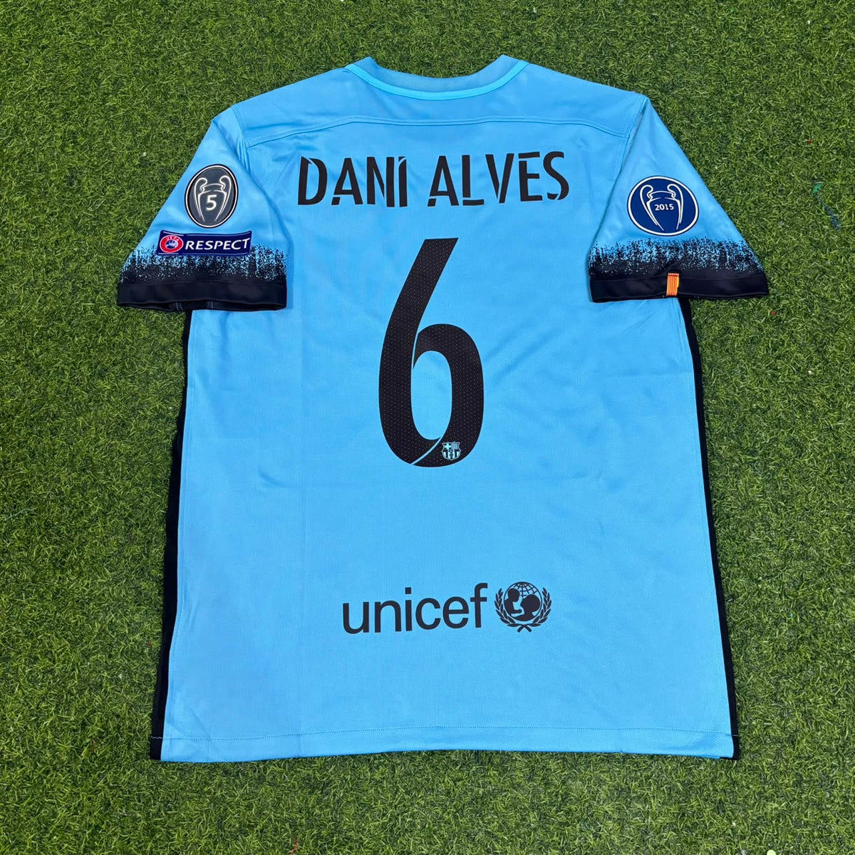 Dani Alves Barcelona 2015/2016 Retro Voetbalshirt