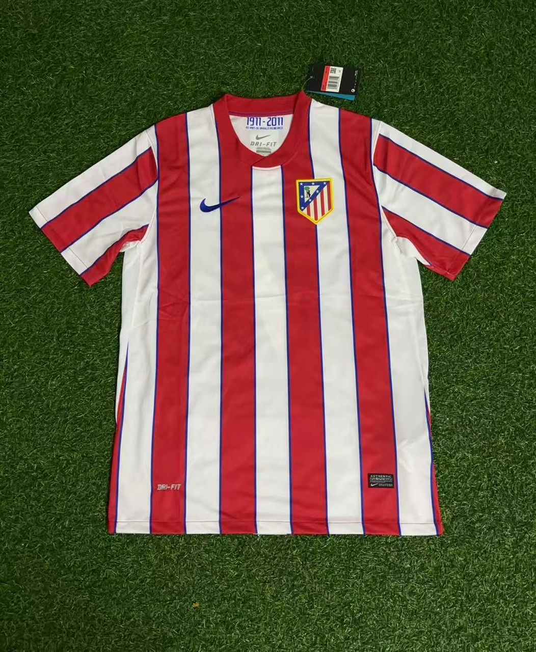 Radamel Falcao Atletico Madrid 2011 Retro Football Jersey Kit
