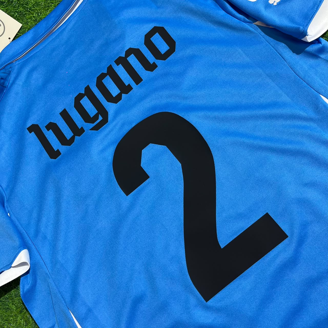 Diego Lugano Uruguay 2010 South Aftica World Cup Blue Retro Jersey Maglia