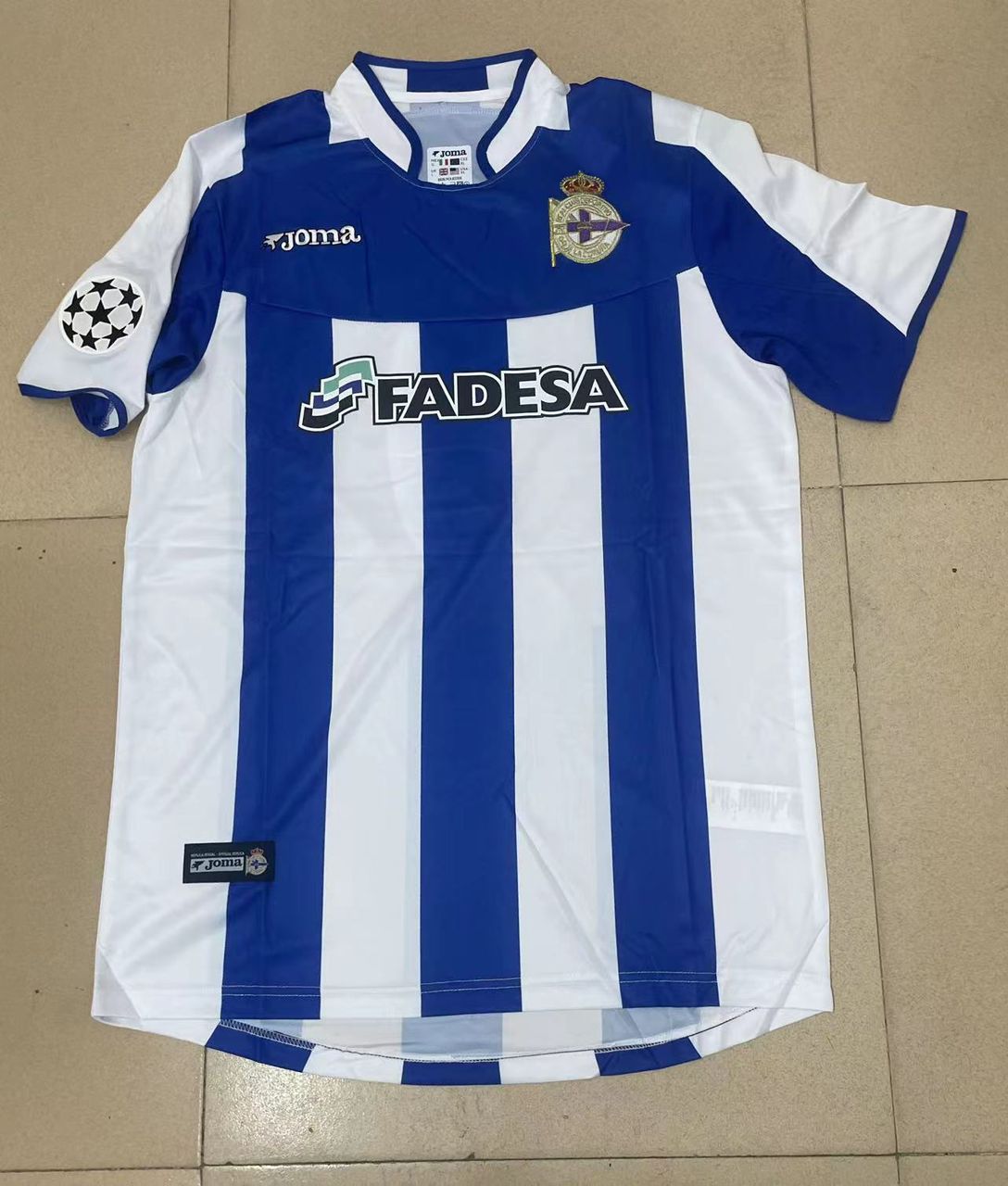 Diego Tristan Deportivo 2003 2004 Retro Jersey Camiseta Soccer Shirt