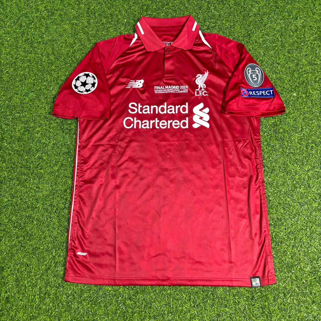 Divock Origi Liverpool 2019 CL Final Retro Kit Jersey Trikot Maillot Maglia