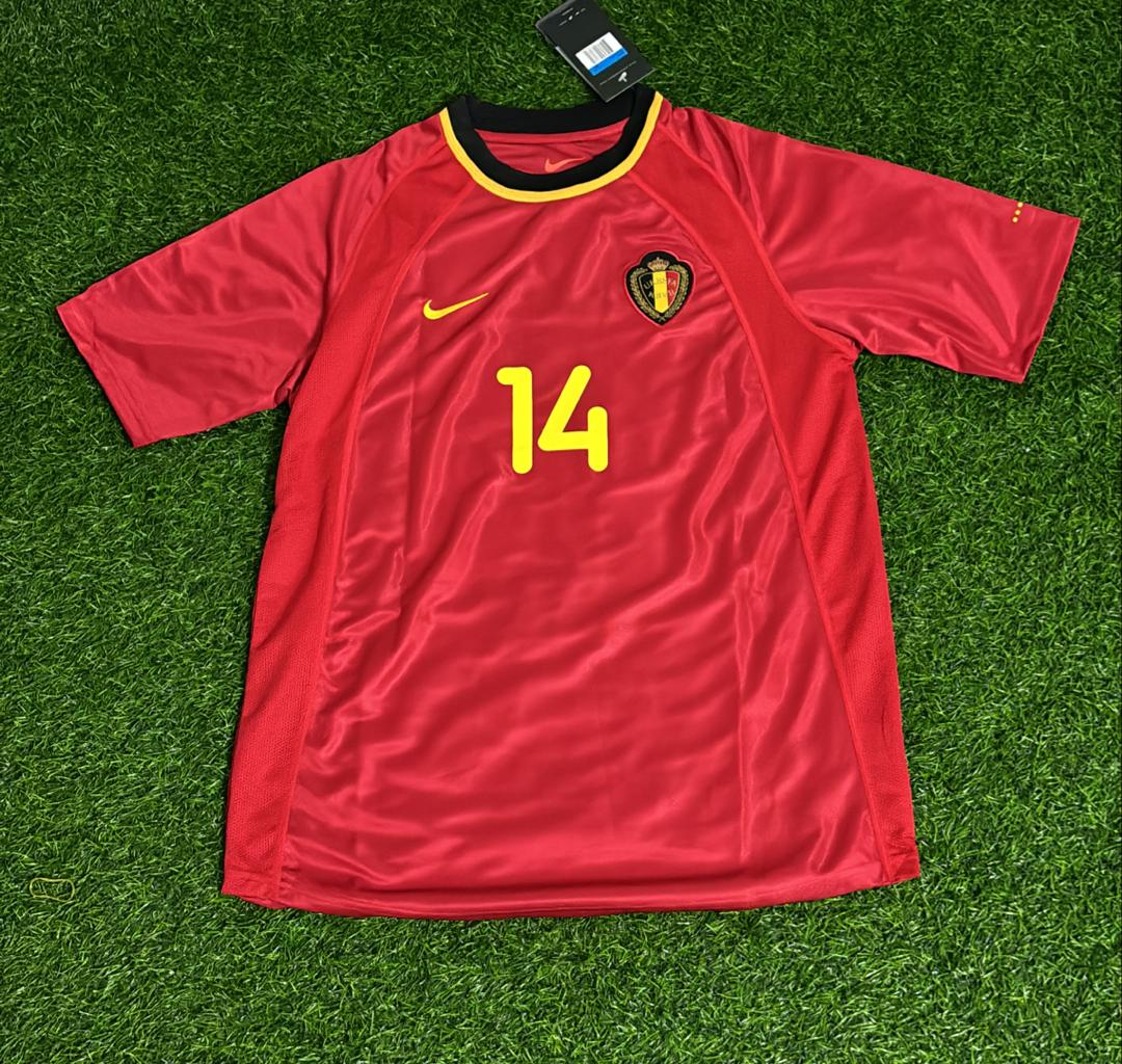 Dries Mertens – Belgium Retro Kit Jersey Trikot Maillot