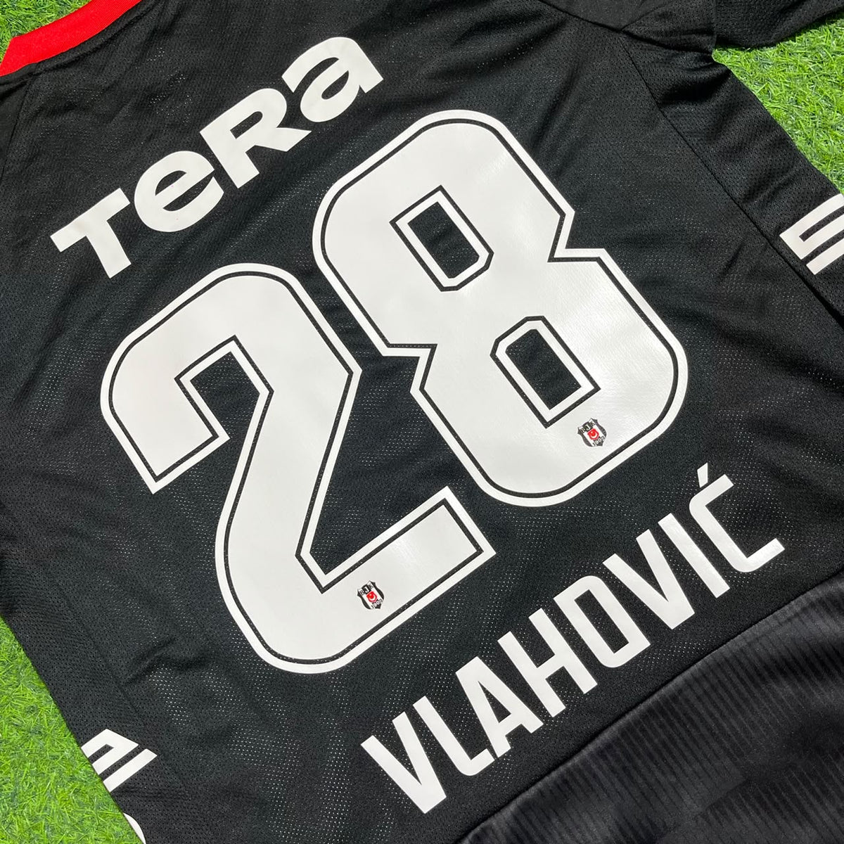 Dusan Vlahovic Besiktas 2027 New Season Away Black Football Jersey Kit