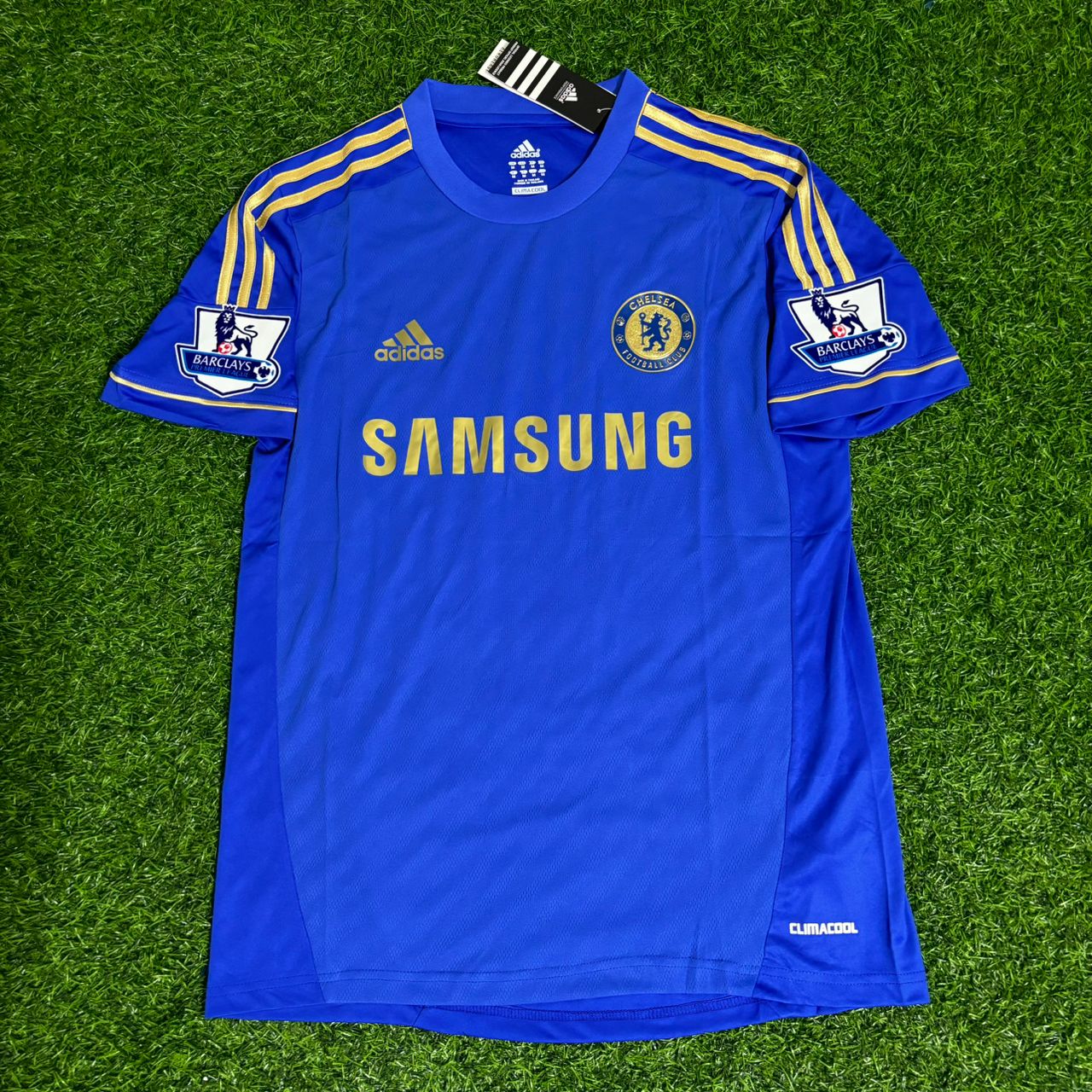 Eden Hazard Chelsea 2012 2013 Home Blue Retro Football Jersey Kit