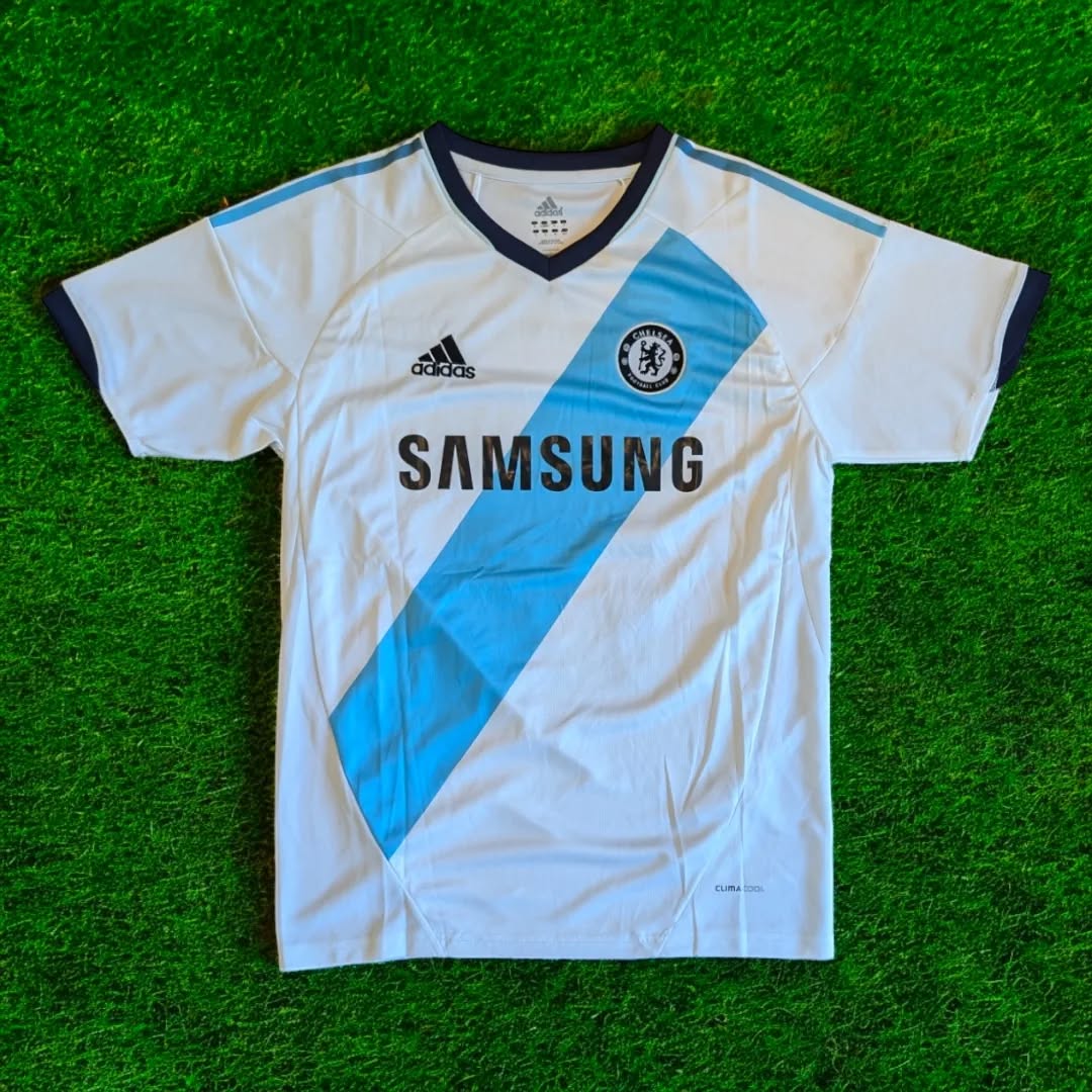 Eden Hazard Chelsea 2012/2013 White Retro Football Jersey