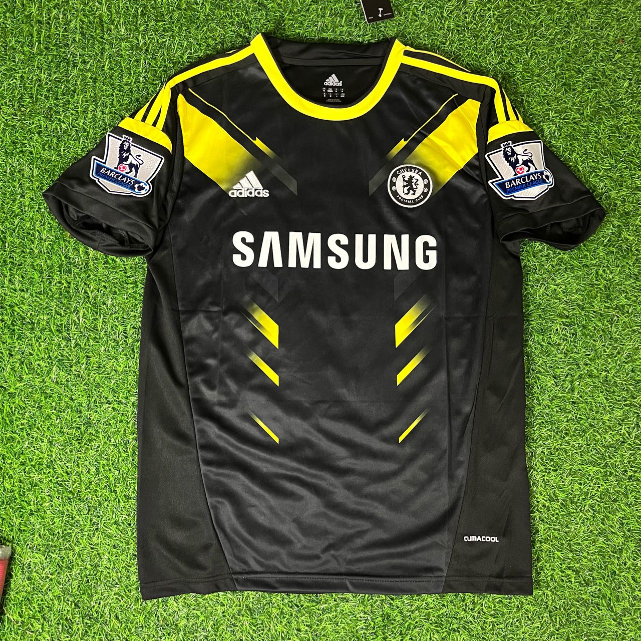 Eden Hazard Chelsea 2012 2013 Black Blue Retro Kit Jersey Trikot Maglia Maillot Soccer Shirt