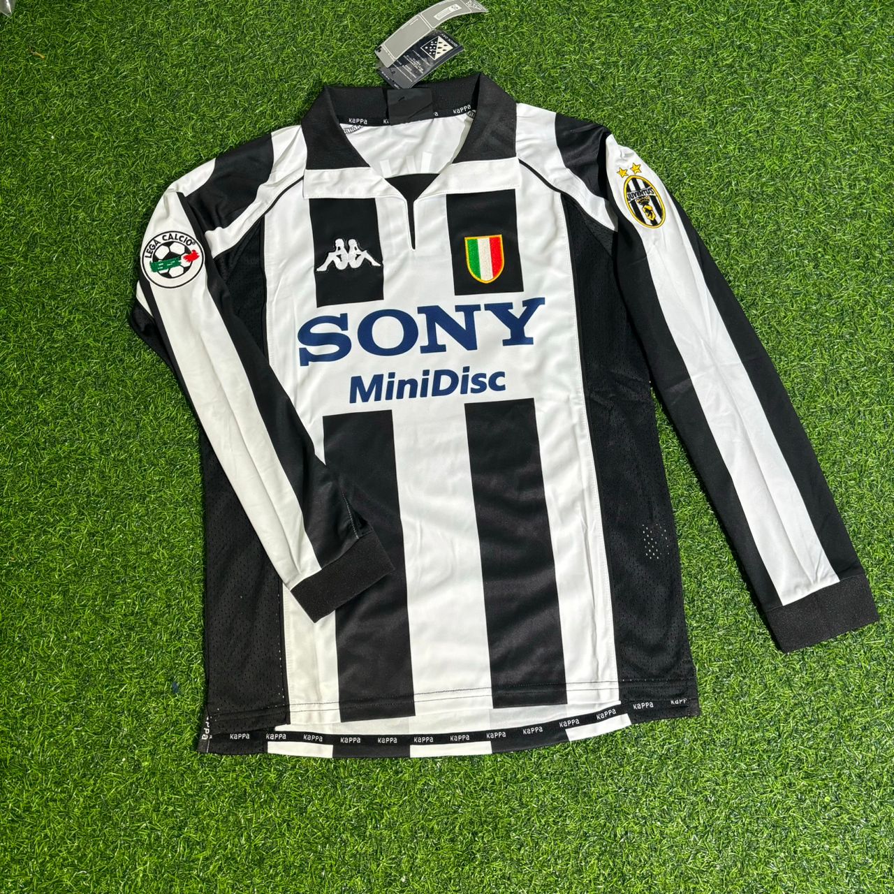 Edgar Davids 26 - Juventus Home 1997/1998 Retro Kit Jersey Maillot Trikot Soccer Shirt