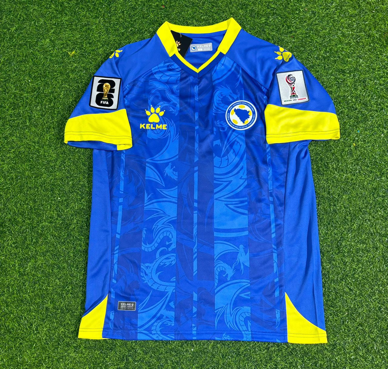 Sead Kolasinac Bosnia and Herzegovina 2026 World Cup Home Football Jersey