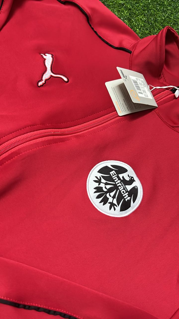 Eintracht Frankfurt Retro Vintage Style Windbreaker Jacke