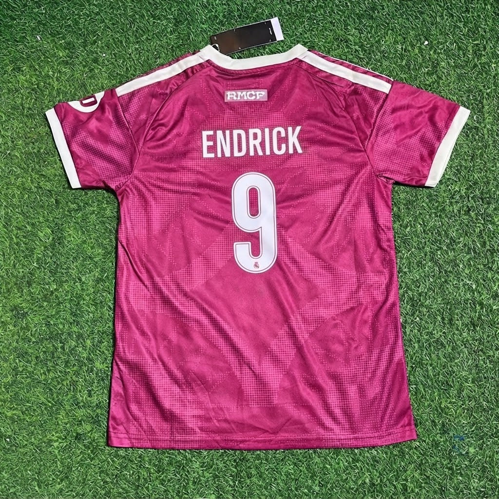 Endrick Pink Jersey Maillot Trikot Soccer Shirt
