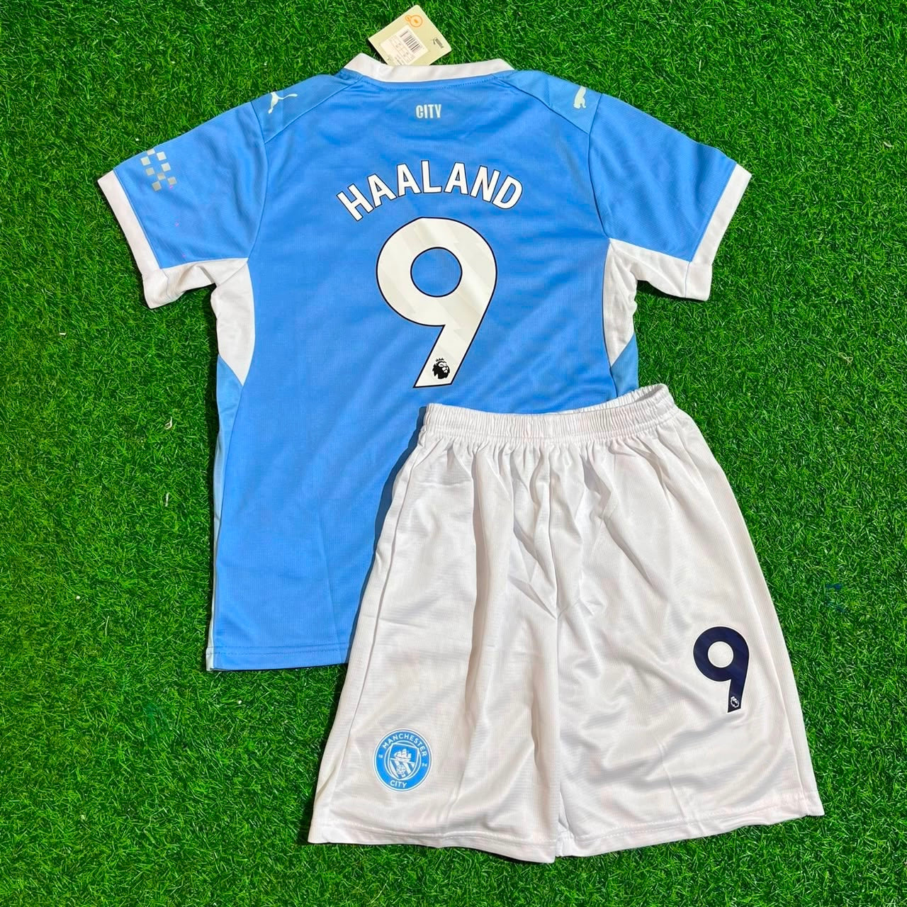 Erling Haaland Kids Children Jersey KinderTrikot Set Maglia Soccer Shirt