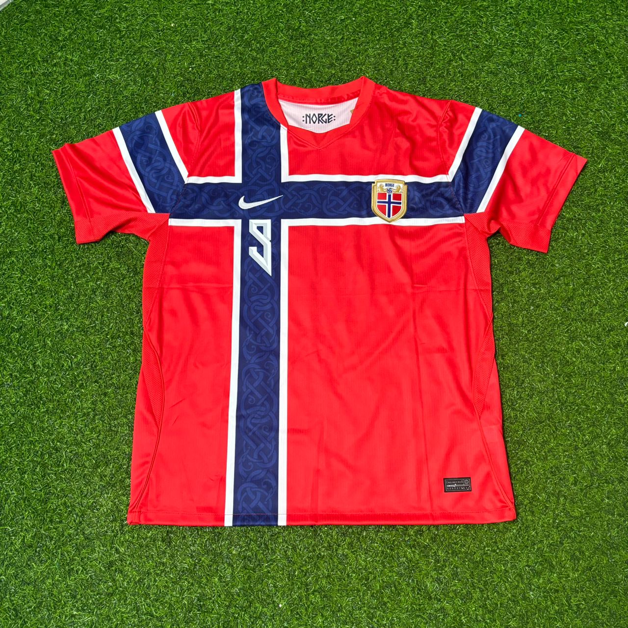 Erling Haaland #9 Norwegen 2026 WM Heimtrikot