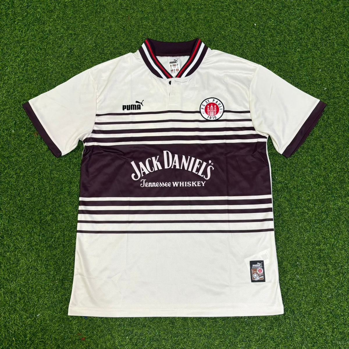 Fabian Boll St. Pauli Special Retro Football Trikot Jersey