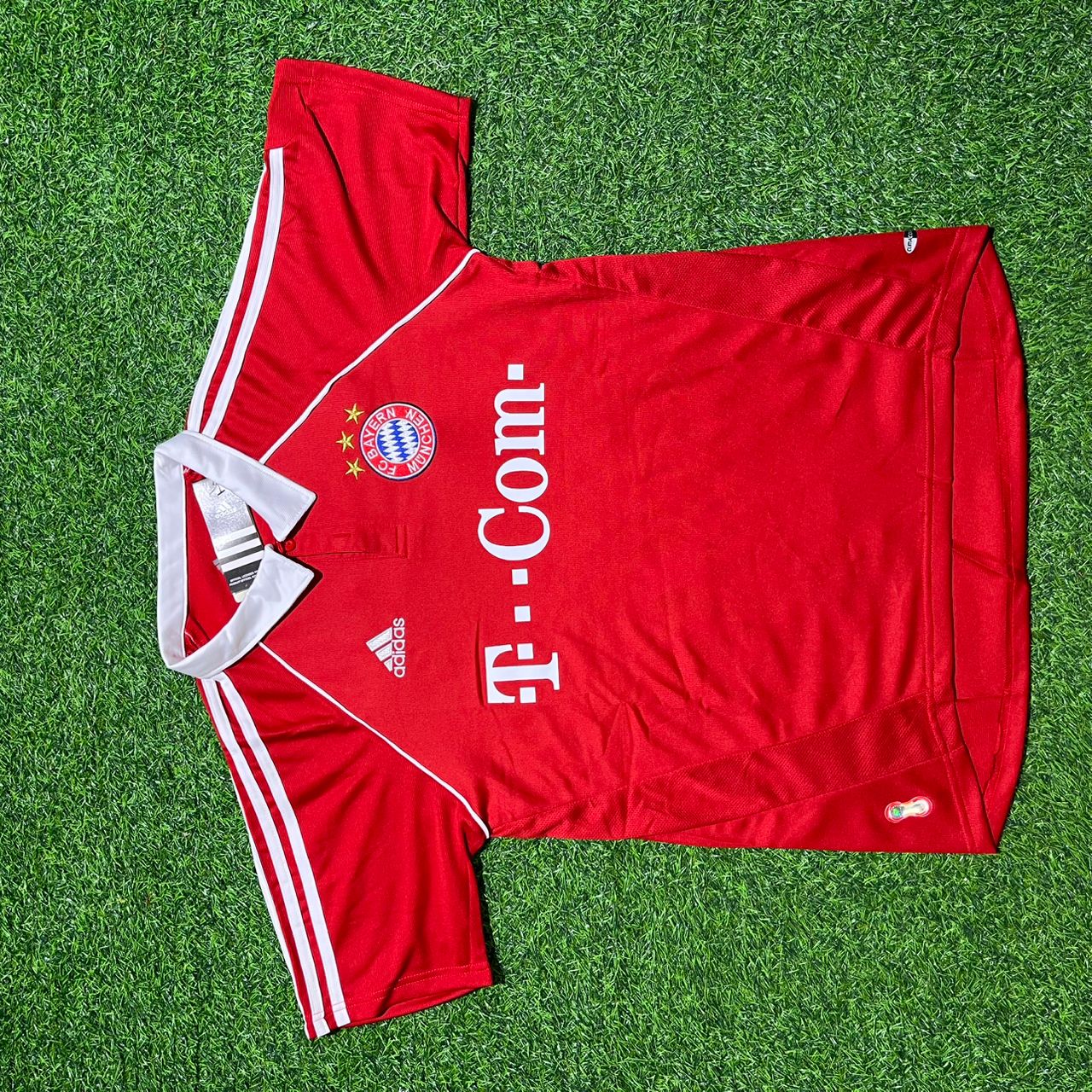 FC Bayern München 2006-2007 Home Retro Football Jersey