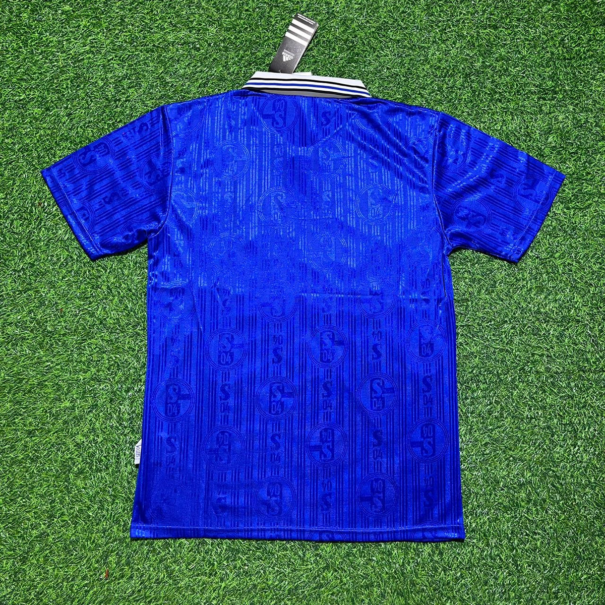 FC Schalke 04 1996/97 Saison Heim Retro Trikot