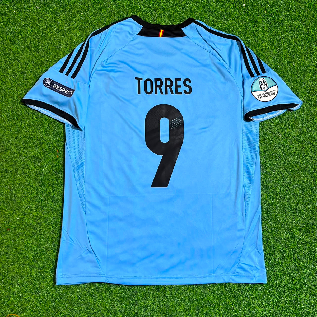 Fernando Torres Spain EURO 2012 Final Retro Football Jersey Kit