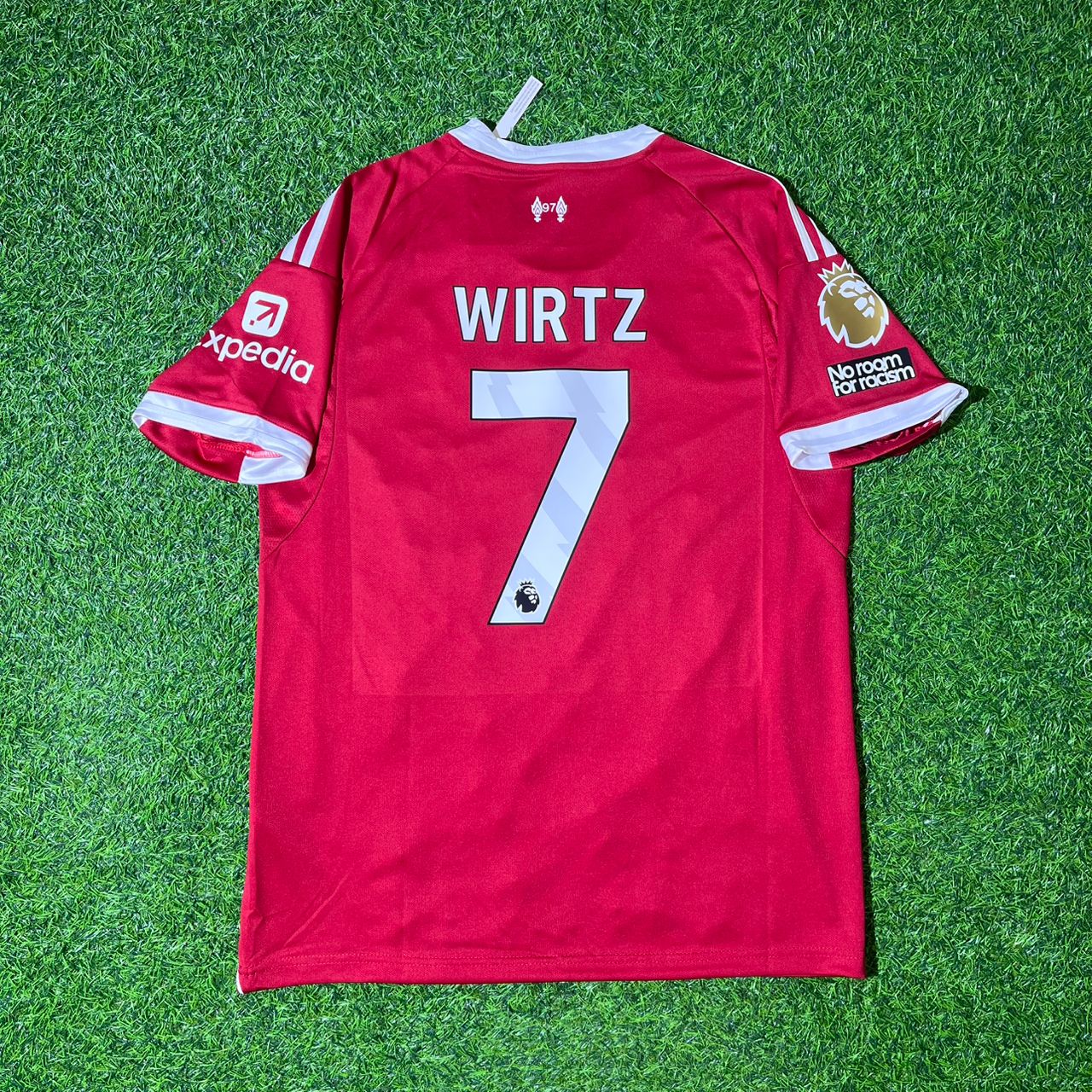Florian Wirtz Liverpool 2025/26 Home Football Jersey Kit