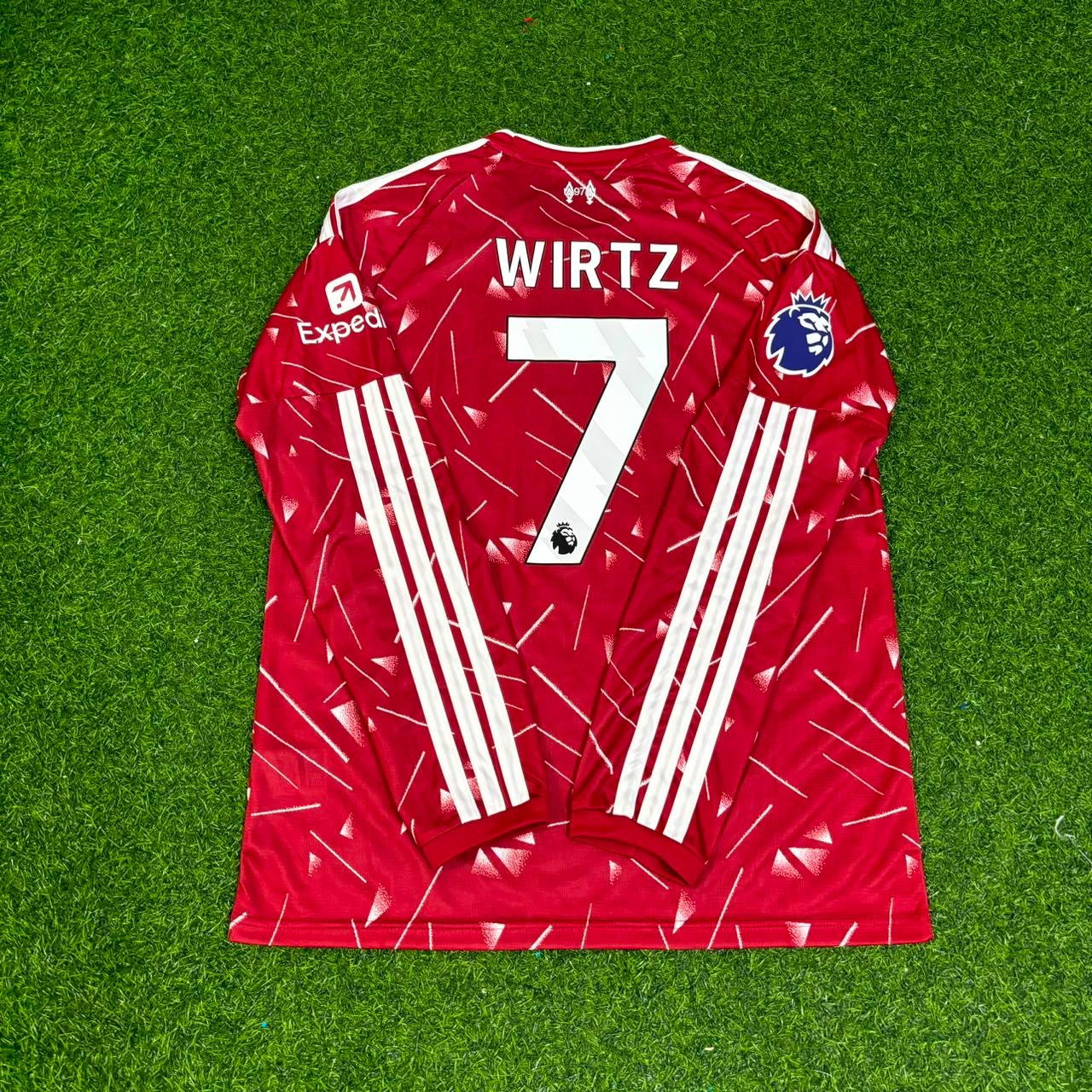 Florian Wirtz Liverpool 2026/2027 New Season Long Sleeve Football Jersey Kit