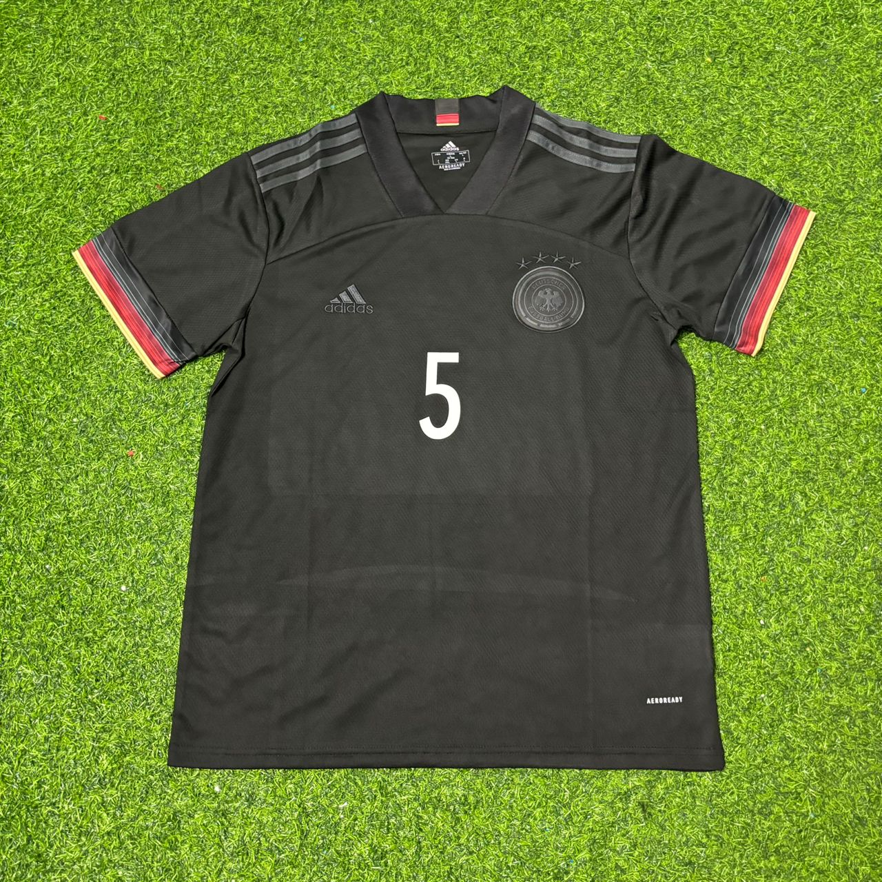 Franz Beckenbauer Germany Black Retro Football Jersey